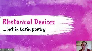 Latin Rhetorical Devices