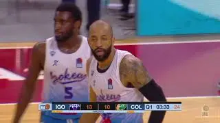 Jackie Carmichael dunks like a beast (Igokea &ndash; Cedevita Olimpija, 13.3.2021)