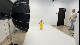 16 months Mila at the casting / New Mila's Friend / Dubai Family Story