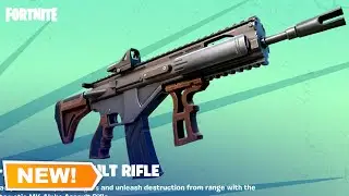 NEW MK Alpha Assault Rifle Gameplay Fortnite