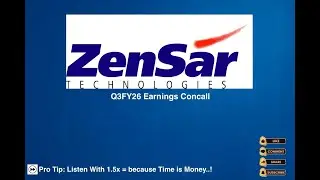 Zensar Technologies Q3FY26 Earnings Concall