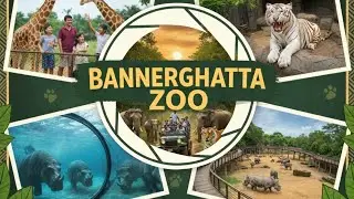 Bannerghatta Zoo Adventure | Lions, Tigers, Elephants & More! 🦁🐘🐯
