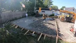 Garage Build Part 1 - Excavation and Concrete