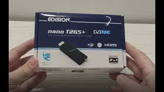 Tuner DVB T2 EDISION nano T265+ - recenzja tunera wpinanego bezpośrednio do złącza HDMI
