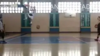 practice dunk with billy ray robles and janus lozada