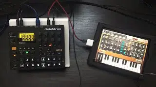 Digitakt sequencing the Ipad