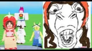 Roblox draw me trolling people (in my alt account in case got reported and banned)