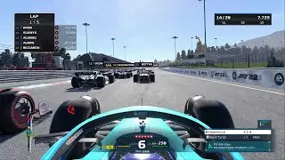 F1 22 - Fernando Alonso - Red Bull Ring Circuit - Gameplay