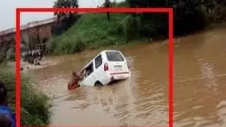 Car Falls into Flooded Nullah ; 6 People Died