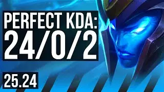 KALISTA vs XERATH (MID) | Perfect KDA: 24/0/2 | EUNE Master | 25.24