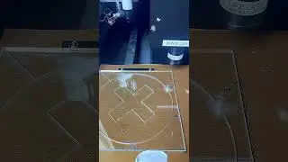Laser cutting glass processing glass machinery glass laser cutting #glass #glasscuttingmachine