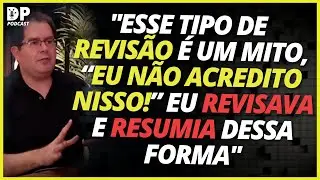 APROVADO EM CONCURSO PARA JUIZ DETALHA COMO FAZIA REVIS&Atilde;O E RESUMOS