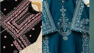 Designer dress||embroidery designs collection||beautiful dress for girls|fancy dress