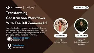 Transforming Construction Workflows with the DJI Zenmuse L2
