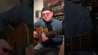 This Is a Cool Riff - Slide Guitar #guitar #riff #fingerstyle