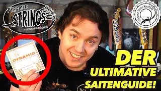 Der ULTIMATIVE Saitenguide f&uuml;r alle E-Gitarristen! 12 Pyramid Saiten im Vergleich mit Kevin Burg