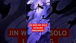 Jin Woo en Solo Leveling Ragnarok #sololeveling #animeshorts