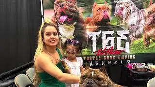 My  Family at our first DOG Show ever in El Paso Tx