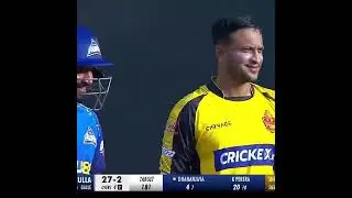 Snake enters Cricket Ground