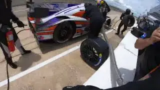 Sebring P3 Pit Stop - Helmet Cam