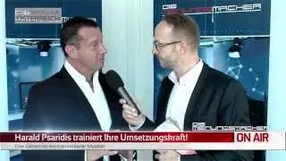 Interview mit Harald Psaridis bei RTL 