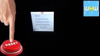 Сброс карты WiFi на Epson EcoTank ET 2850, код ошибки 202620