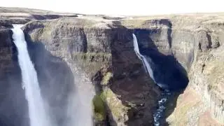 ВелоИсландия 2017. Водопады #Granni и #Haifoss