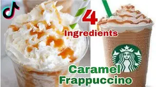 Caramel Frappuccino Recipe | Recreating Tik Tok Caramel Frappuccino | Viral Recipes Tested