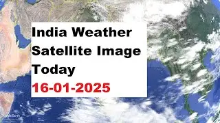 India Weather Satellite Image Today 16-01-2026 #imd