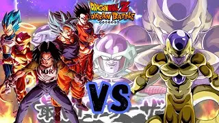 Reps of Universe 7 DESTROY Fighting Legend Frieza (DBZ: Dokkan Battle)