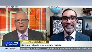 Ryan Patel on China Mobile IPO listing in Shanghai
