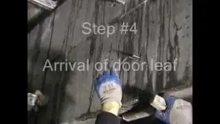 BATOR Tunnel Fire Doors - Installation instructions
