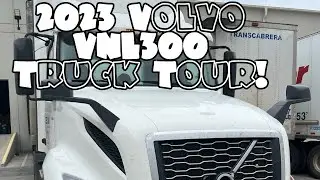 Ceva 2023 Volvo VNL300 Truck Tour! My First Day Cab!