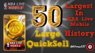 Nba Live Mobile - 50 Large Quick Sell -  Largest in Nba Live Mobile History- Pulled a Million?