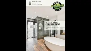 Transform your bathroom with our elegant glass shower doors!
