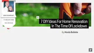 7 DIY 🏠 Reno Ideas in the Time of Lockdown 🔒