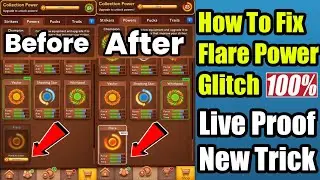 How To Fix Flare Power Open Glitch🔥||💯% New Trick🔥|Flare Power Open🔥|CarromPool Tricks🔥|#CarromPool🔥