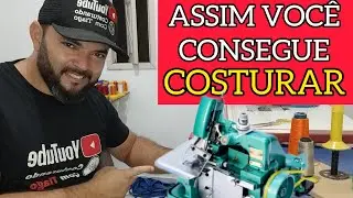 COMO REGULAR MÁQUINA OVERLOCK CHINESINHA ELA NAO COSTURA