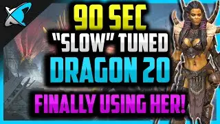 90 SEC *SLOW* Tuned Dragon Runs | Stage 20 | RAID: Shadow Legends