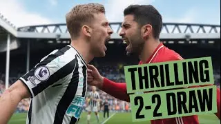 Alan Shearer's Furious Reaction to Anthony Gordon's Newcastle Red Card vs Liverpool