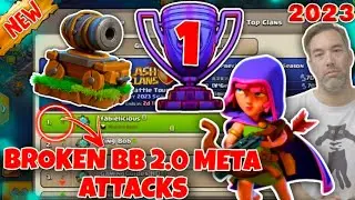 Global  #1 Builder Base 🤯 Fabielicious  | Watch his Easiest BH10 Attack strategy + #1 base link