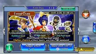 Dissidia Final Fantasy Opera Omnia [Global] - Small Summoner BORING GACHA