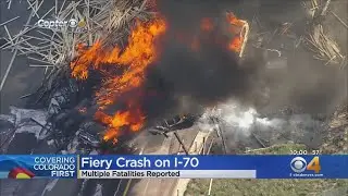 Multiple Fatalities In Fiery Crash On I-70