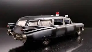 Ghostbusters Ecto 1 by Jada Toys retrofitting.