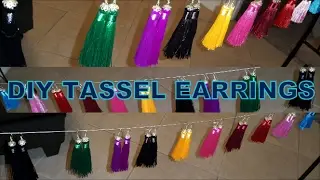 DIY Tassel Earrings | beauty In budget
