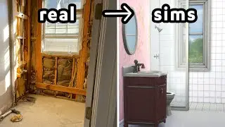 Using The Sims to Design My IRL Bathroom