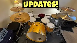 Pearl Drums Update! New Drum Room