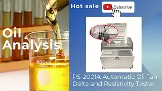 ASTM D924 Dissipation Factor Transformer Oil Tan Delta and Resisvity Tester with auto-drain facility