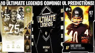 ULTIMATE LEGEND PREDICTIONS! 10 ULTIMATE LEGENDS COMING! | MADDEN 22 ULTIMATE TEAM