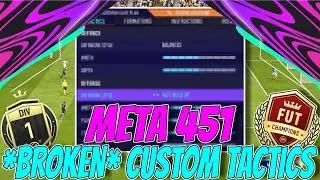 FIFA 21 *END GAME* 451 FINAL CUSTOM TACTICS & PLAYER INSTRUCTIONS OF FIFA 21 IN SEPTEMBER!! | FUT 21